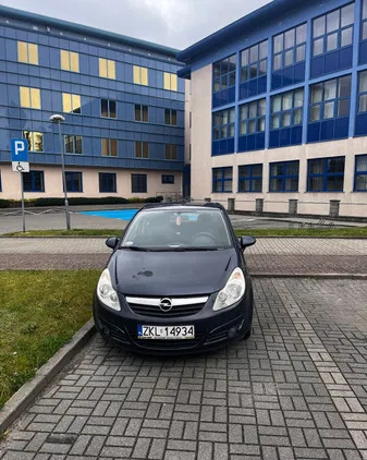 zachodniopomorskie Opel Corsa cena 7400 przebieg: 254136, rok produkcji 2007 z Koszalin